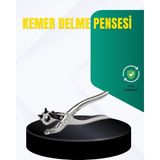 Akıllı Bayi Metal Gövdeli Ayarlanabilir Deri Delme Pensesi 2.5–5 mm Delik Açma Aracı