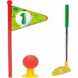 Akıllı Bayi Mini Golf Oyun Seti - Sarı Top Çukuru - Çok Renkli