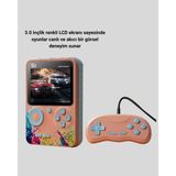 Akıllı Bayi Mini Retro Oyun Konsolu 500 Oyunlu 3.0 Inç Ekran ve Şarjlı Batarya