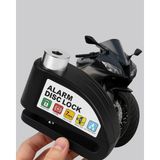 Akıllı Bayi Motosiklet Scooter Bisiklet Tekerlek Disk Kilidi Alarmlı Güvenlik