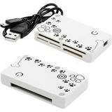 Akıllı Bayi Narita HT-02A USB 2.0 Support Sd-Mmc-Mini Sd-T Flash-Ms-Ms Pro All In One Çoklu Kart Okuyucu