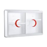 Akıllı Bayi Plastik Ecza Dolabı 35X50X10CM Aby - Çok Renkli