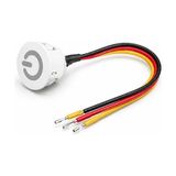 Akıllı Bayi PM-30802 3V Dc 10MM Gömme Dokunmatik LED Dimmer Kontrolcüsü Switch Buton Beyaz - Renkli - Standart