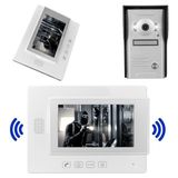 Akıllı Bayi Powermaster 37M 2 Daire 7’’ Görüntülü Diafon Kapı Zili Interkom Akıllı Ev Güvenliği Sistemi