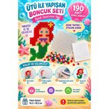 Akıllı Bayi Princess Ütü ile Yapışan Boncuk Seti Aby - Çok Renkli
