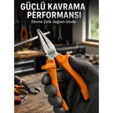 Akıllı Bayi Profesyonel Dövme Çelik Pense Güçlü Kavrama El Takımı - Renkli