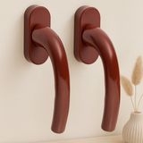 Akıllı Bayi Pvc Pencere Kolu 2'li Kahverengi