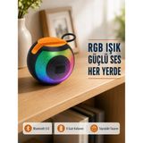 Akıllı Bayi Rgb Işıklı Bluetooth Hoparlör – 360° Stereo Ses ve 8 Saat Çalma Süresi