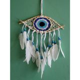 Akıllı Bayi Rüya Kapanı Düş Kapanı Dream Catcher Göz Tasarımı Roshıta-56