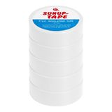 Akıllı Bayi SN-27924 Beyaz 0.13X18MM Izole Pvc Elektrik Yalıtım Bant (5’li Paket)