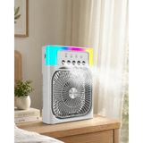 Akıllı Bayi Su Buharlı Mini Klima Fan Rgb Işıklı Taşınabilir Serinletici
