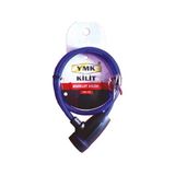 Akıllı Bayi Ymk Eko Çelik Halatlı, Izoleli Bisiklet Kilidi - 8mm, 65 cm - Çok Renkli - Standart