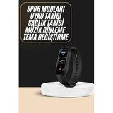 Akıllı Bileklik Android ve İOS Uyumlu Bildirim ve Çağrı Görme Spor Takibi