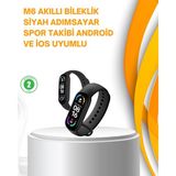 Akıllı Bileklik - Kalp Atışı, Uyku, Adımsayar Ve Bildirim Takibi