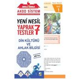 Akıllı Damla Din Kültürü Ve Ahlak Bilgisi Yeni Nesil Yaprak Testler-7. Sınıf