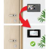 Akıllı Diyafon (7 İnç Dokunmatik Ekran, Kablo Değiştirmeden Kapı Çaldığında Anında Cebinde, Akıllı Ev, Alarm Özellikli) - 7 İnç Ekran