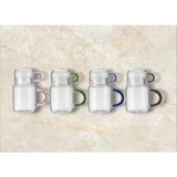 Akıllı Durak Cam Bardak Sürahi - Çok Renkli - 100 ml