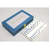 Akıllı Durak Deri Kutulu Domino Oyunu