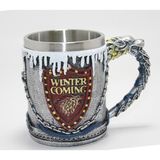 Akıllı Durak Game Of Thrones Tasarımlı 3D Çelik Kupa Bardak - Renkli