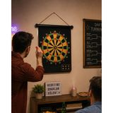 Akıllı Durak Manyetik Dart Oyunu Katlanabilir Güvenli Dart Seti 6 Ok Hediyeli
