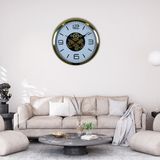 Akıllı Durak Modern Prestige Gold 60 cm Çarklı Duvar Saati