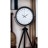 Akıllı Durak Siyah 24 Saat Göstergeli Özel Tasarım Tripod Ayaklı Saat