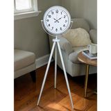 Akıllı Durak Soft White Dekoratif Tripod Ayaklı Saat