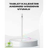 Akıllı Durak Type-C Şarjlı Dokunmatik Kalem – iPad iPhone ve Android Uyumlu Sessiz Çalışan