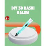 Akıllı Durak Üç Boyutlu 3D Yazıcı Kalem Abs ve Pla Uyumlu
