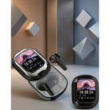 Akıllı Ekranlı Bluetooth 5.4 Kulaklık Şarj Kutulu