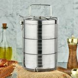 Akıllı Elma Akıllıelma-Cooker Sefer Tası Çelik Kelepçeli 3 Lü YK1430