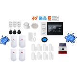 Akıllı Güvenlik Obiem Alarm Sistemleri Ev ve Iş Yeri Uyumlu Güneş Enerjili Dış Siren ve Pet Uyumlu - Orta Plus Güneş Enerjili Dış Siren ve Pet Uyumlu