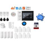Akıllı Güvenlik Obiem Alarm Sistemleri (Güneş Enerjili Dış Sirenli) - Dış Sirenli Orta Plus Set