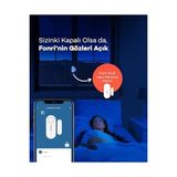Akıllı Kablosuz Kapı Pencere Alarmı, Mobil Bildirim, Wifi, Uzaktan Takip, 2 Yıl Garantili ve Destekli (1) - standart