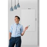 Akıllı Kağıt - 100x120 Cm Şeffaf, 1 Alana-1 Bedava Yapışkansız, Bantsız Tutunan Yazı Tahtası
