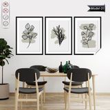 Akıllı Kağıt Statik Tutunma Özellikli Tablo - Poster Çiçek (Model- 31) - 35 CM X 50 CM
