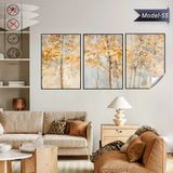 Akıllı Kağıt Statik Tutunma Özellikli Tablo - Poster Çiçek (Model- 55)
