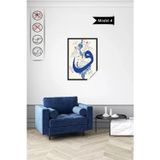 Akıllı Kağıt Statik Tutunma Özellikli Tablo - Poster Dini (Model- 4)