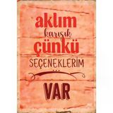 Akıllı Kağıt Statik Tutunma Özellikli Tablo - Poster Mizah (Model -10)