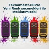 Akıllı Kodlanabilir Otopark Bariyer Garaj Kepenk Kumandası 433MHZ 44 (10 Adet) - Beyaz - Siyah - Mavi - mavi siyah