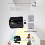 Akıllı Merdiven At-Eco Oled Serisi Akıllı Modül + 2 Adet Pır Sensör (Standart Sensör)