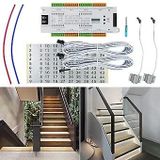 Akıllı Merdiven Aydınlatması Lamba Pır Hareket Sensör Step-1002 Basamak Adım Kontrol 12V-24V Kontrol Sistemi Smd Cob Tek Renkli Led Şerit Ciha