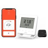 Akıllı Oda Termostatı Kablosuz Kombi Kontrolü V5 (Beyaz)