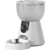 Akıllı Otomatik Mama Kabı – 4l, Hd Kameralı, Uygulama Kontrollü, Zaman Ayarlı, Kedi ve Köpekler Için - 4 Litre