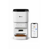 Akıllı Otomatik Mama Kabı | Wifi Uygulama Kontrollü, 4L Paslanmaz Çelik Kase, Ses Kayıtlı (H500)