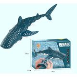Akıllı Rc Köpekbalığı Balina Sprey Su Komik Oyuncak Uzaktan Kumandalı Tekne Rc Spot Whale