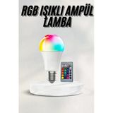 Akıllı Rgb Led Ampul Led Uzaktan Kumandalı Renk Değiştiren Ampul Diğer