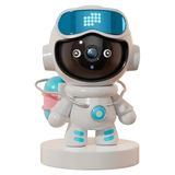 Akıllı Robot IP Kamera 2MP 1080P WiFi PTZ 360° Hareket Takipli Gece Görüşlü Ev ve Bebek Güvenlik Kamerası, 2.4GHz, SD Kart & Bulut Destekli, Çift Yönlü Ses