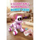 Akıllı Robot Kedi - Uzaktan Kumandalı, Dokunmatik, Programlanabilir, Dans Eden Eğitici Oyuncak Çok Renkli