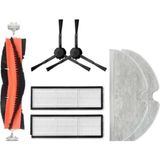 Akıllı Robot Süpürge ve Paspas Seti, Kırmızı Renk, Uyumlu ve Kullanışlı 2+ 3D Versiyon - Seçenek 1